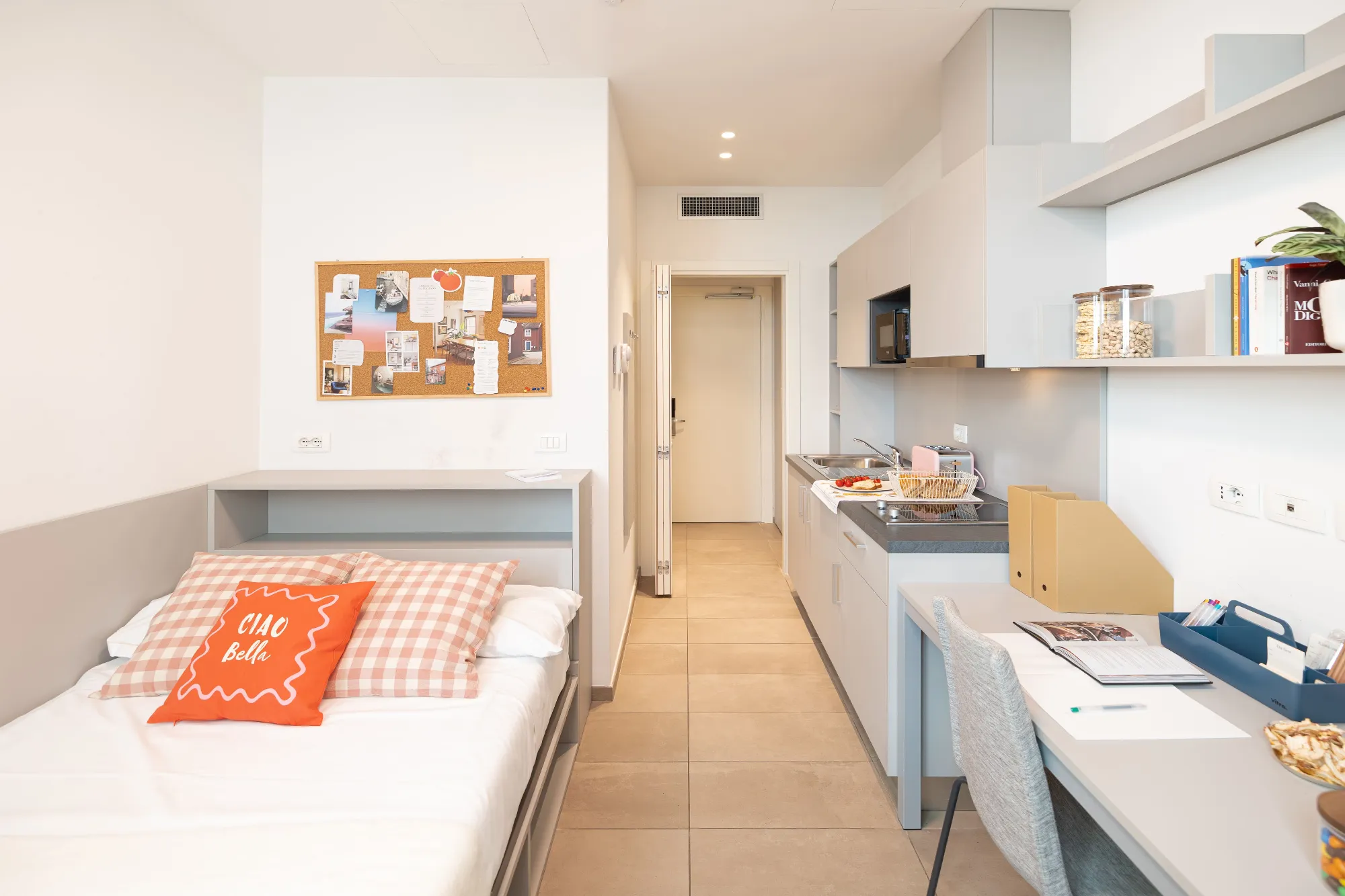 Monolocale Smart con vista sul cortile a Florence 4