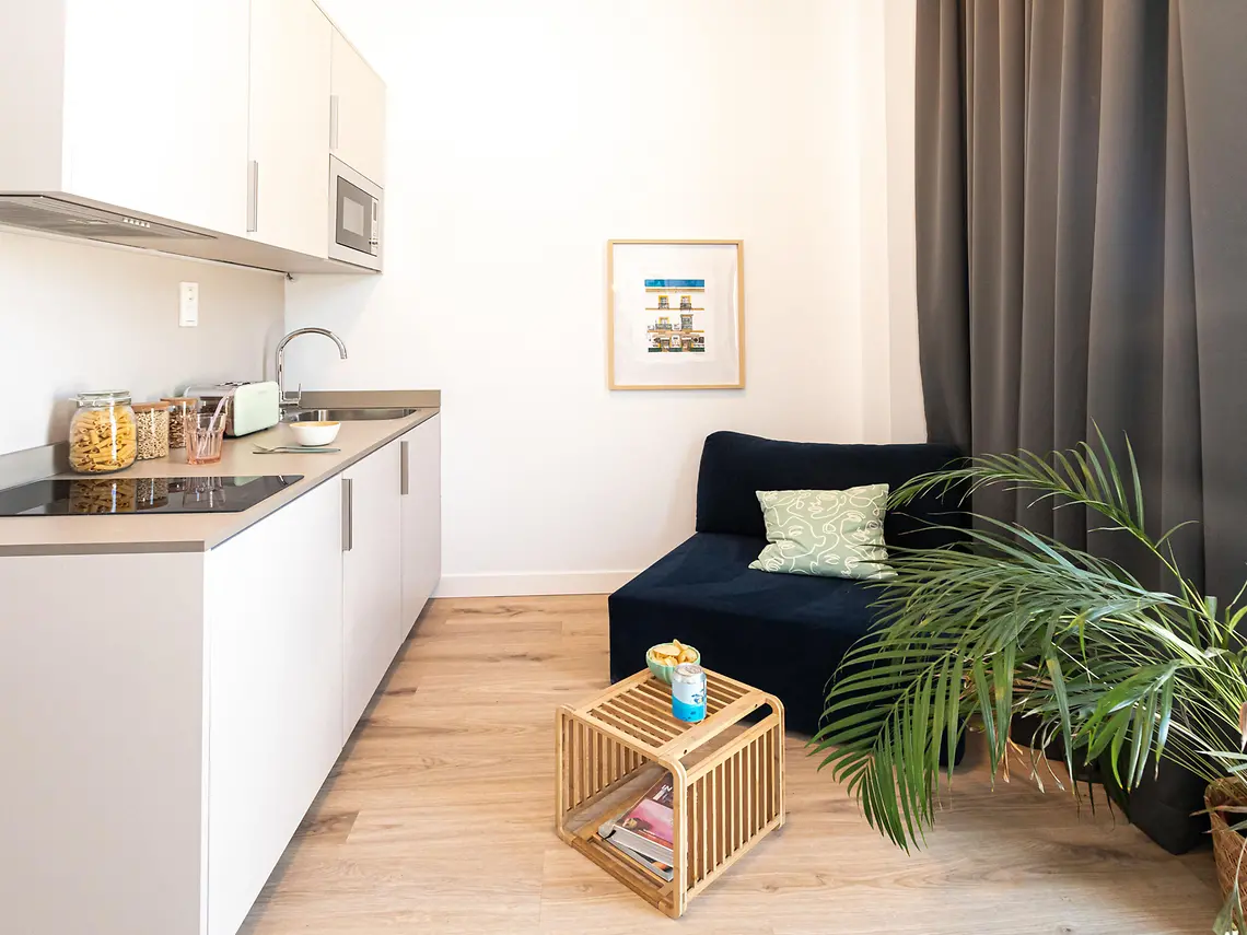 Individual con cocina plus y balcón en Seville 4